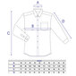 Vīriešu krekls - vienkrāsains NORDIC cena un informācija | Vīriešu krekli | 220.lv