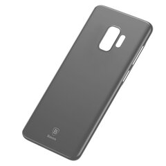 Baseus Wing Case Ultra Thin Lightweight PP Cover for Samsung Galaxy S9 G960 grey (WISAS9-01) (Grey) цена и информация | Чехлы для телефонов | 220.lv