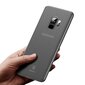 Baseus Wing Case Ultra Thin Lightweight PP Cover for Samsung Galaxy S9 G960 grey (WISAS9-01) (Grey) cena un informācija | Telefonu vāciņi, maciņi | 220.lv