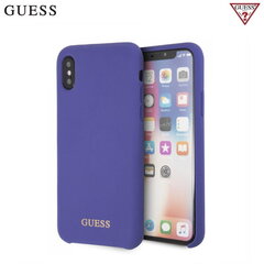 Guess GUHCI61LSGLUV Твердый силиконовый чехол-крышка с мягкой внутренней частью для Apple iPhone Xr Фиолетовый цена и информация | Чехлы для телефонов | 220.lv