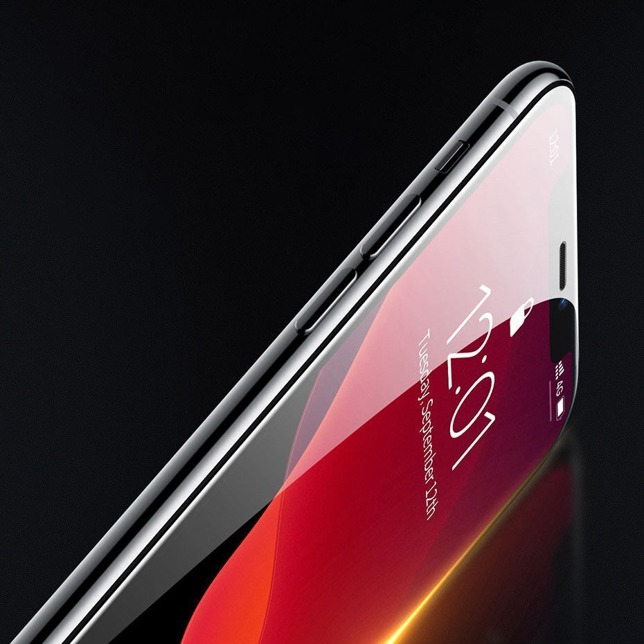 iPhone XR / iPhone 11 Baseus 0.23mm ekrāna aizsargstikliņš ar plaisāšanas noturīgu apmali cena un informācija | Ekrāna aizsargstikli | 220.lv