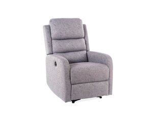 Кресло реклайнер Signal Meble Pegaz, серый цена и информация | Кресла в гостиную | 220.lv