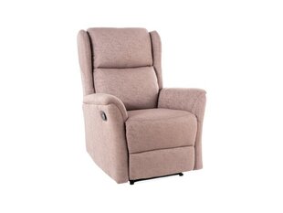 Кресло реклайнер Signal Meble Zeus, коричневый цена и информация | Кресла в гостиную | 220.lv