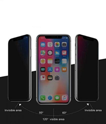 Ekrāna PRIVACY aizsargstikls SoundBerry priekš iPhone XR/11 Melns cena un informācija | Ekrāna aizsargstikli | 220.lv