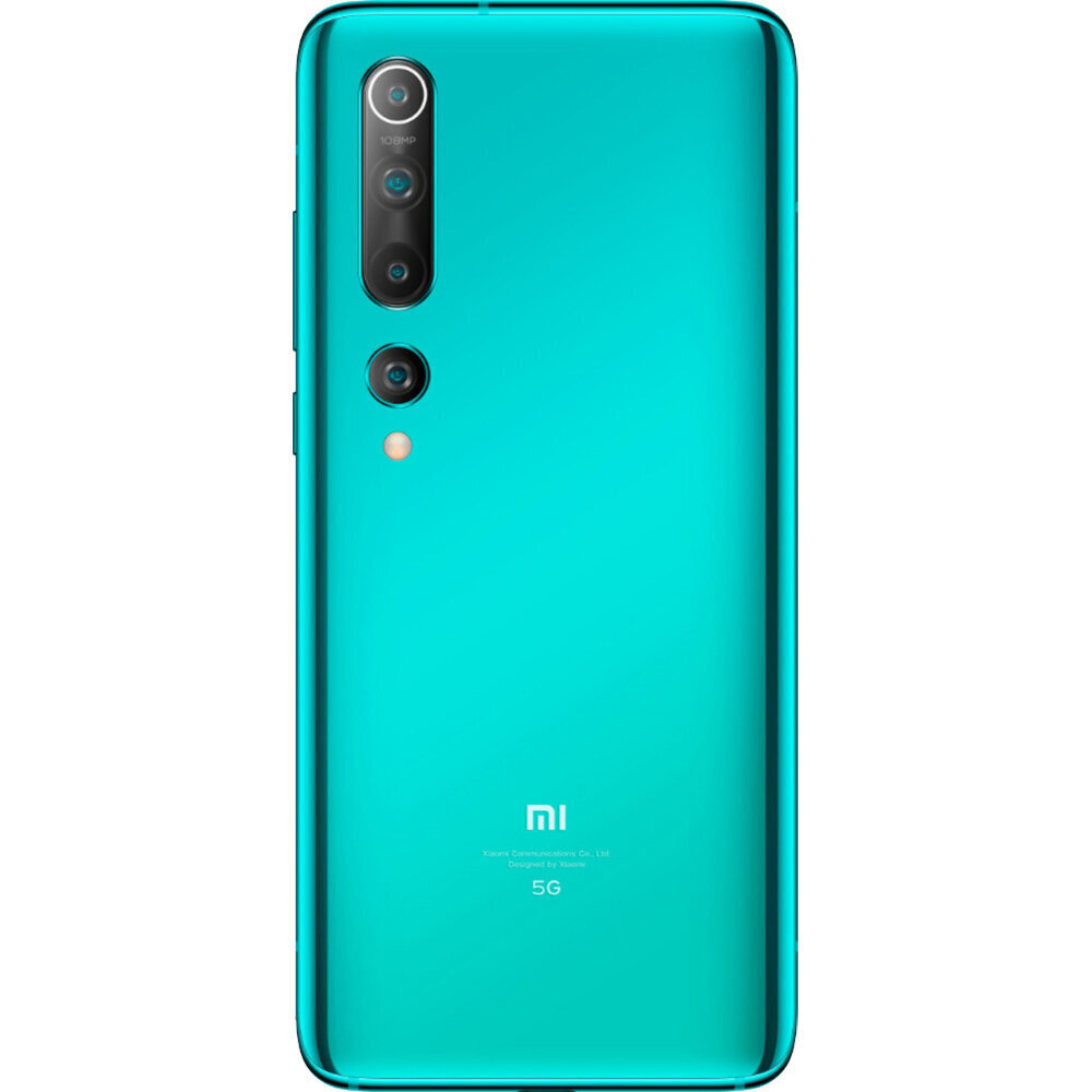 Xiaomi Mi 10, 128GB, Green cena un informācija | Mobilie telefoni | 220.lv