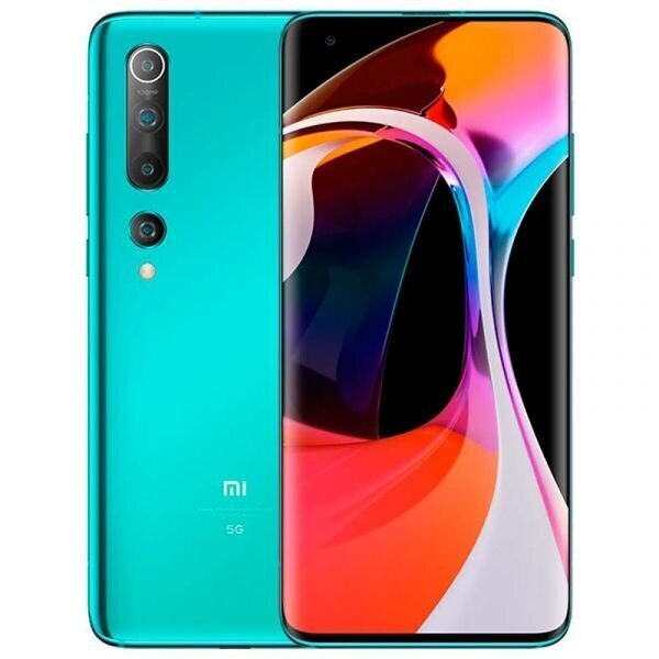 Xiaomi Mi 10, 128GB, Green cena un informācija | Mobilie telefoni | 220.lv