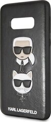 Karl Lagerfeld KLHCS10LKICKCSBK S10e G970 hardcase black Karl &amp; Choupette цена и информация | Чехлы для телефонов | 220.lv