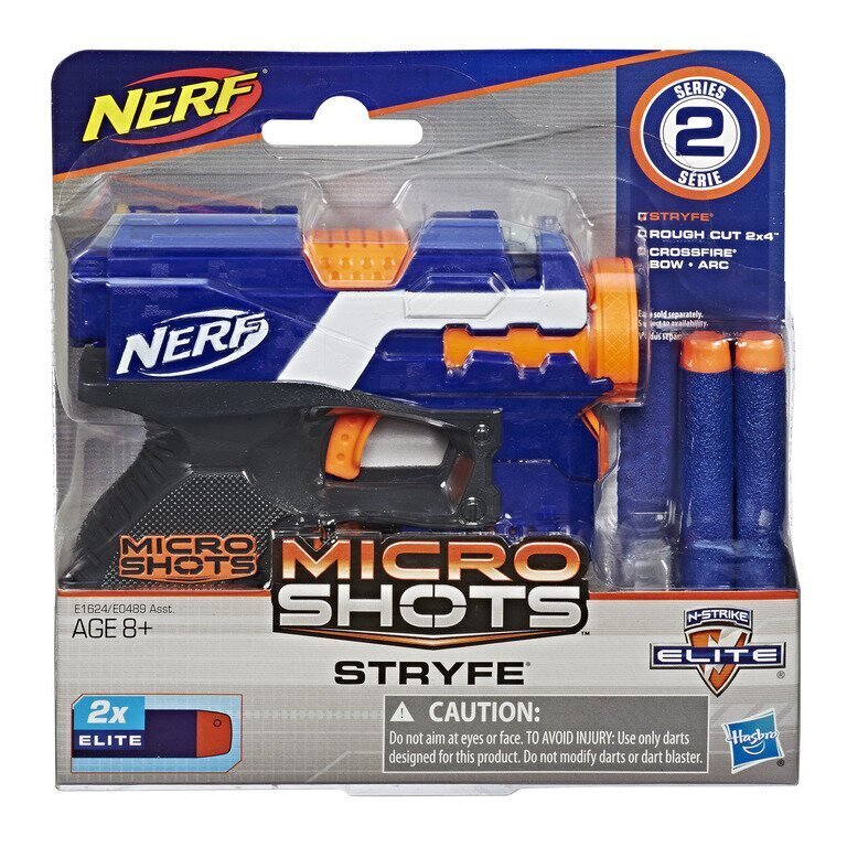 Šautene Nerf Elite Microshots cena un informācija | Rotaļlietas zēniem | 220.lv