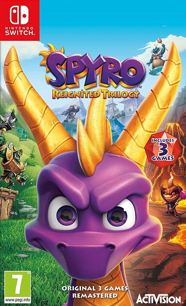 Spyro Reignited Trilogy Switch цена и информация | Datorspēles | 220.lv