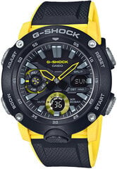 Vīriešu pulkstenis Casio G-Shock Carbon Core Guard GA-2000-1A9ER цена и информация | Мужские часы | 220.lv