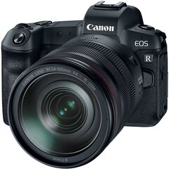 Canon EOS R RF 24-105mm f/4L IS USM ar adapteri EF - EOS R cena un informācija | Digitālās fotokameras | 220.lv