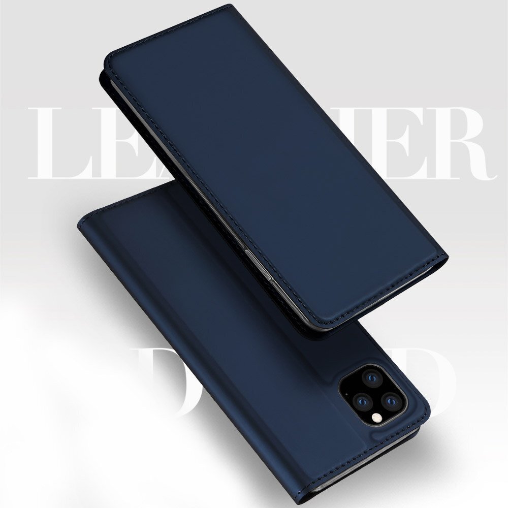 DUX DUCIS Skin Pro Bookcase type case for iPhone 11 Pro Max blue (Blue) цена и информация | Telefonu vāciņi, maciņi | 220.lv