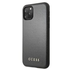 Guess GUHCN58IGLBK iPhone 11 Pro black hard case Iridescent (Black) cena un informācija | Telefonu vāciņi, maciņi | 220.lv