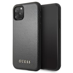 Guess GUHCN58IGLBK iPhone 11 Pro black hard case Iridescent (Black) cena un informācija | Telefonu vāciņi, maciņi | 220.lv