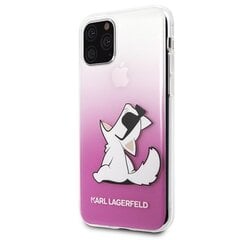 Karl Lagerfeld KLHCN58CFNRCPI iPhone 11 Pro hardcase pink Choupette Fun (Pink) цена и информация | Чехлы для телефонов | 220.lv