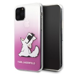 Чехол для телефона Karl Lagerfeld KLHCN58CFNRCPI iPhone 11 Pro hardcase pink Choupette Fun цена и информация | Чехлы для телефонов | 220.lv