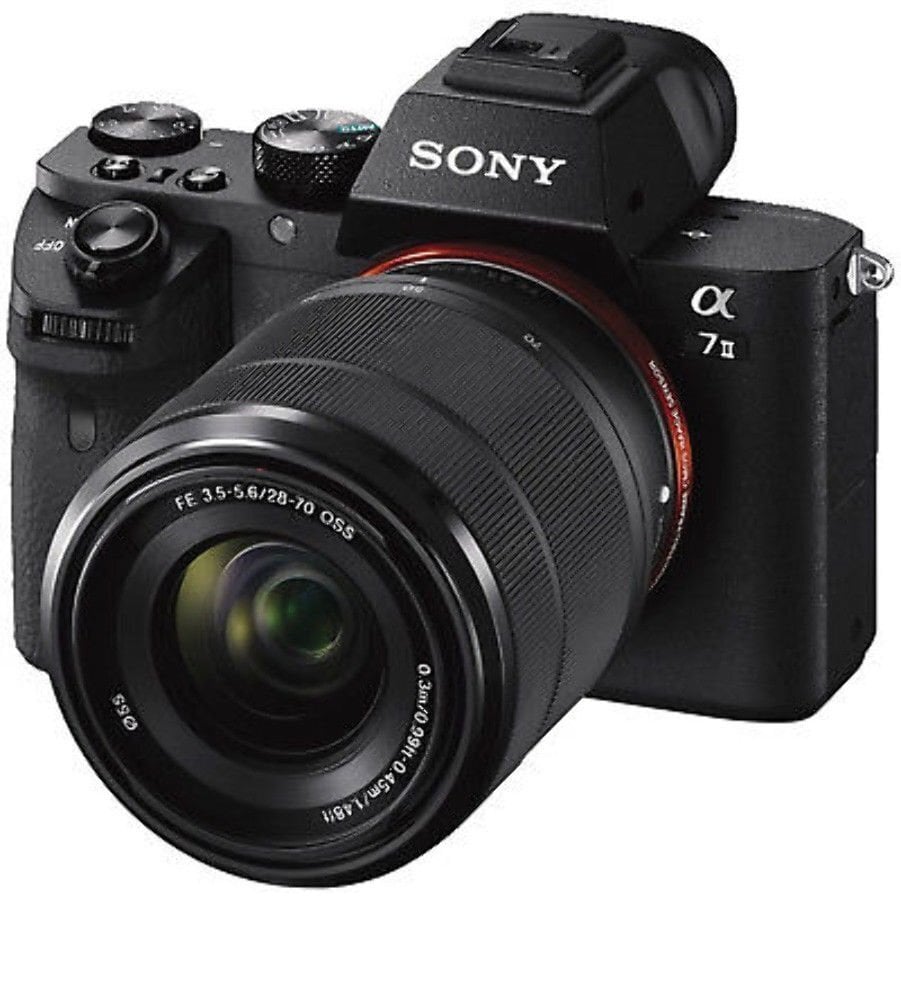 Sony A7 II 28-70mm OSS, (ILCE-7M2K/B) | (α7 II) | (Alpha 7 II), Black цена и информация | Digitālās fotokameras | 220.lv