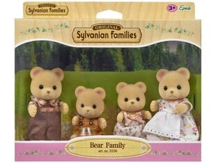 Lācīšu ģimene Sylvanian Families cena un informācija | Rotaļlietas meitenēm | 220.lv