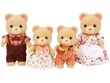 Lācīšu ģimene Sylvanian Families cena un informācija | Rotaļlietas meitenēm | 220.lv