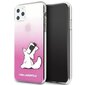 Karl Lagerfeld KLHCN65CFNRCPI iPhone 11 Pro Max hardcase pink Choupette Fun (Pink) цена и информация | Telefonu vāciņi, maciņi | 220.lv