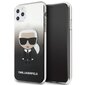 Karl Lagerfeld KLHCN65TRDFKBK iPhone 11 Pro Max black Gradient Ikonik Karl (Black) cena un informācija | Telefonu vāciņi, maciņi | 220.lv