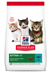 Hill's Science Plan Kitten barība kaķēniem ar tunci, 1.5kg cena un informācija | Sausā barība kaķiem | 220.lv