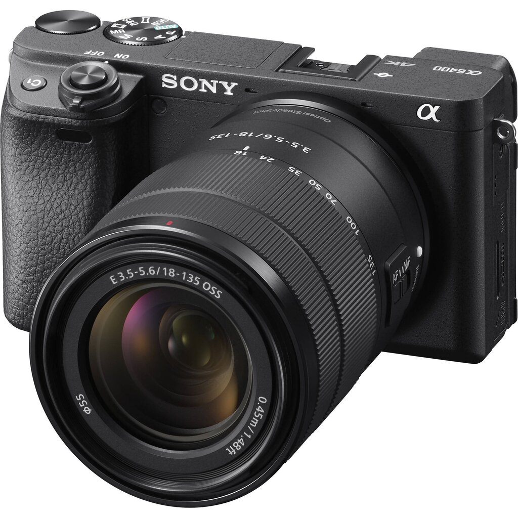 Sony A6400 body + 16-135mm OSS, (ILCE-6400M/B) cena un informācija | Digitālās fotokameras | 220.lv