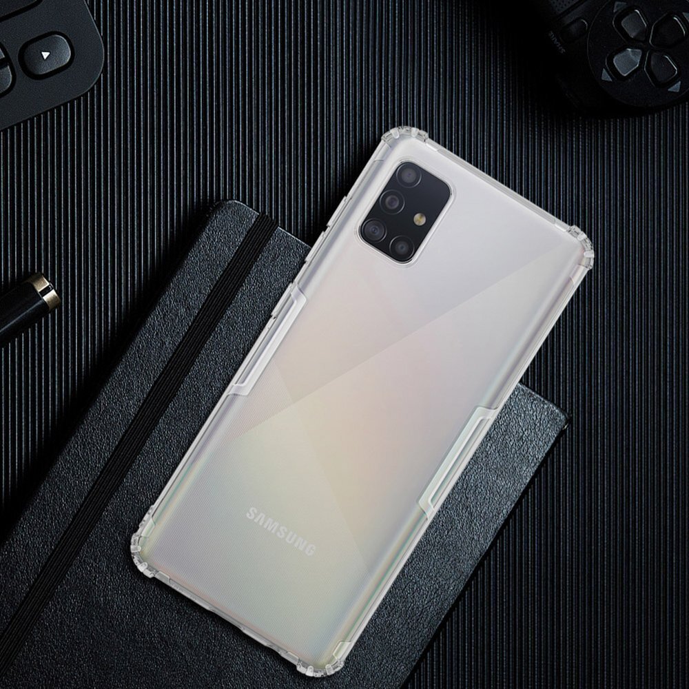 Nillkin Nature īpaši plāns vāciņš Samsung Galaxy A51 caurspīdīgs cena un informācija | Telefonu vāciņi, maciņi | 220.lv