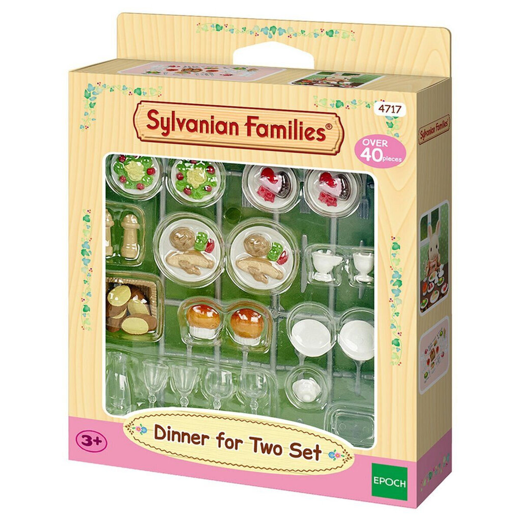 Komplekts „Vakariņas diviem" Sylvanian Families cena un informācija | Rotaļlietas meitenēm | 220.lv