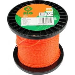 Aukla trimmerim (pīta) Silent Flo d-2,0mm x 90m (89483) cena un informācija | Dārza tehnikas rezerves daļas | 220.lv