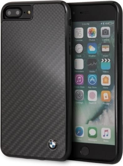 Etui hardcas BMW BMHCI8LMBC iPhone 7/8 Plus black cena un informācija | Telefonu vāciņi, maciņi | 220.lv