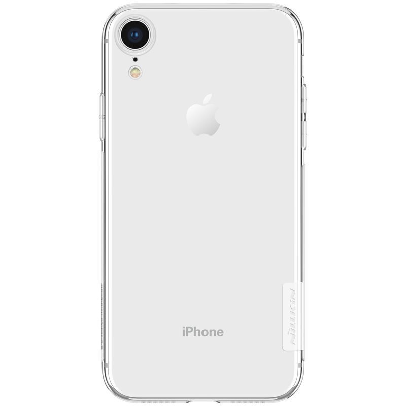 Nillkin Nature TPU Case Gel Ultra Slim Cover for iPhone XR transparent (Transparent) цена и информация | Telefonu vāciņi, maciņi | 220.lv