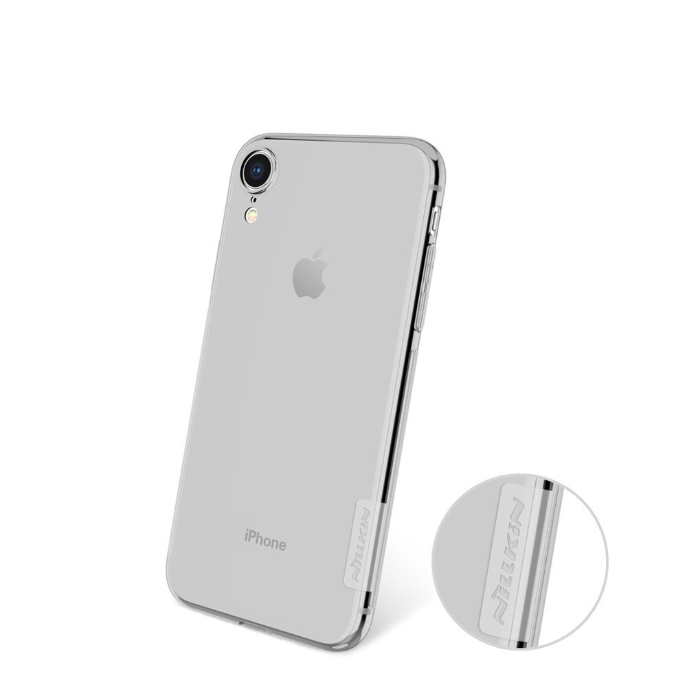 Nillkin Nature TPU Case Gel Ultra Slim Cover for iPhone XR transparent (Transparent) цена и информация | Telefonu vāciņi, maciņi | 220.lv