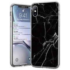 Wozinsky Marble TPU case cover for iPhone 11 Pro black (Black) cena un informācija | Telefonu vāciņi, maciņi | 220.lv