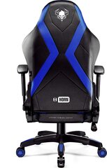 Spēļu krēsls Diablo X-Hornlczn, melns/zils цена и информация | Офисные кресла | 220.lv