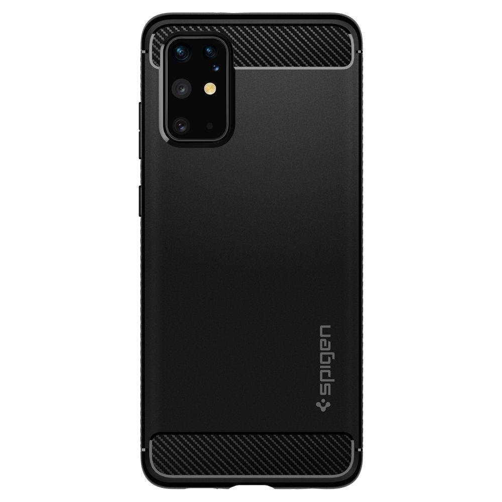 Spigen Rugged Armor Galaxy S20+ Plus Matte Black cena un informācija | Telefonu vāciņi, maciņi | 220.lv