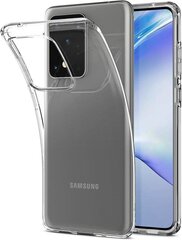 Spigen Liquid Crystal Силиконовый чехол для Samsung G988 Galaxy S20 Ultra Прозрачный цена и информация | Чехлы для телефонов | 220.lv