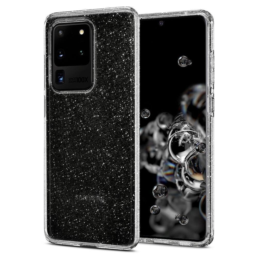 Spigen Liquid Crystal Galaxy S20 Ultra Glitter Crystal cena un informācija | Telefonu vāciņi, maciņi | 220.lv