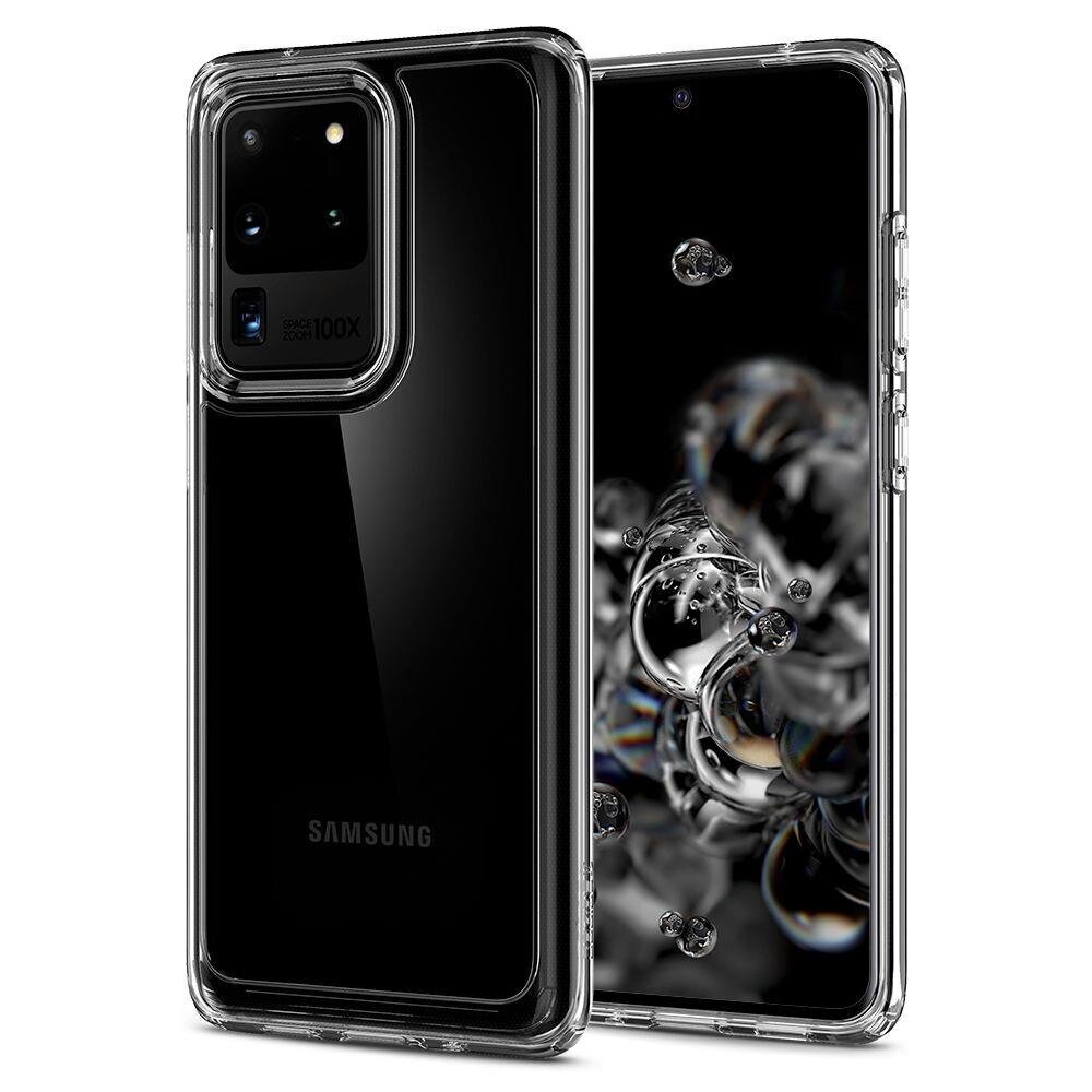 Spigen Ultra Hybrid Galaxy S20 Ultra Crystal Clear цена и информация | Telefonu vāciņi, maciņi | 220.lv