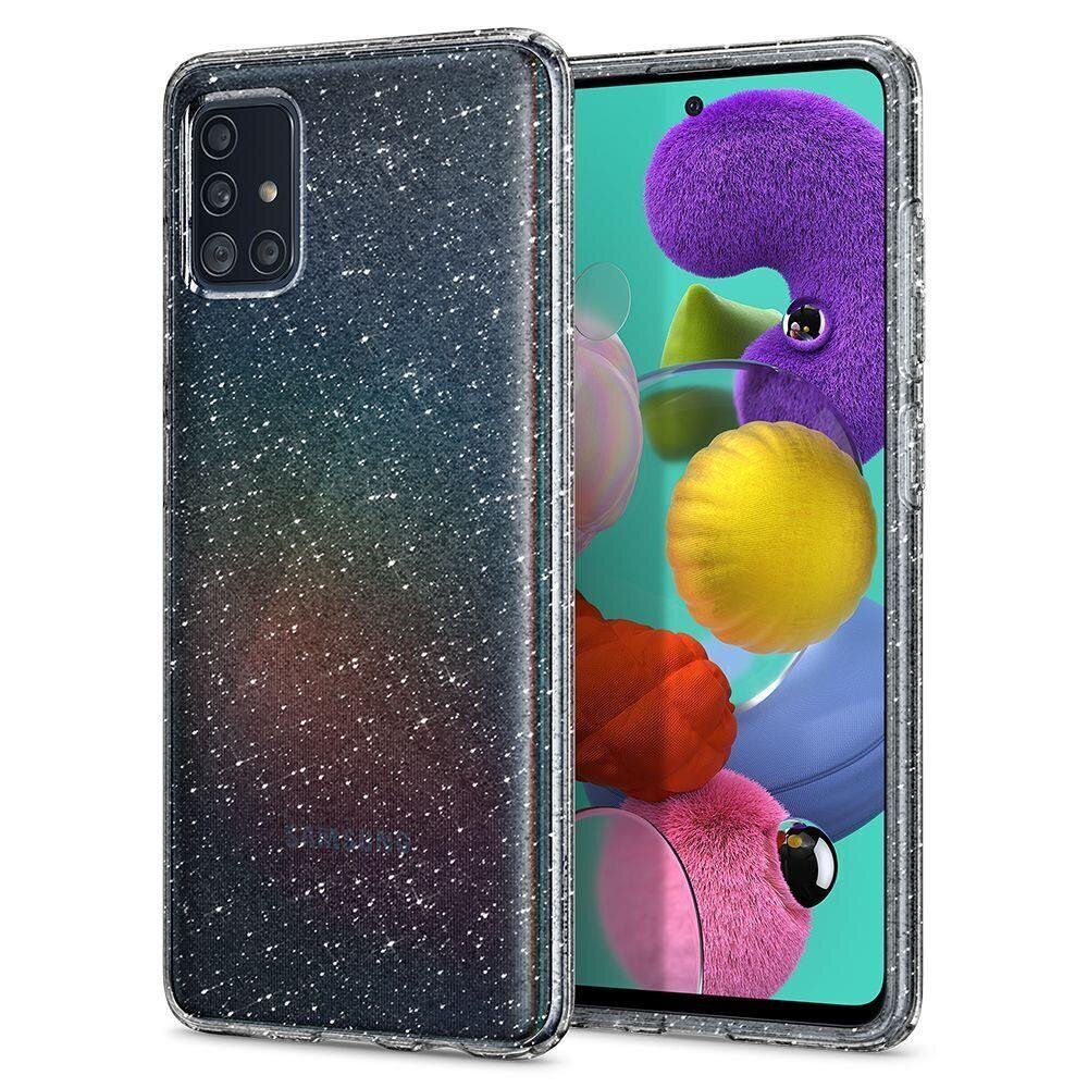 Spigen Liquid Crystal Galaxy A71 Glitter Crystal cena un informācija | Telefonu vāciņi, maciņi | 220.lv