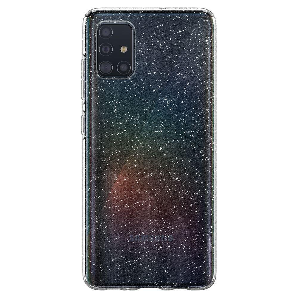 Spigen Liquid Crystal Galaxy A71 Glitter Crystal cena un informācija | Telefonu vāciņi, maciņi | 220.lv