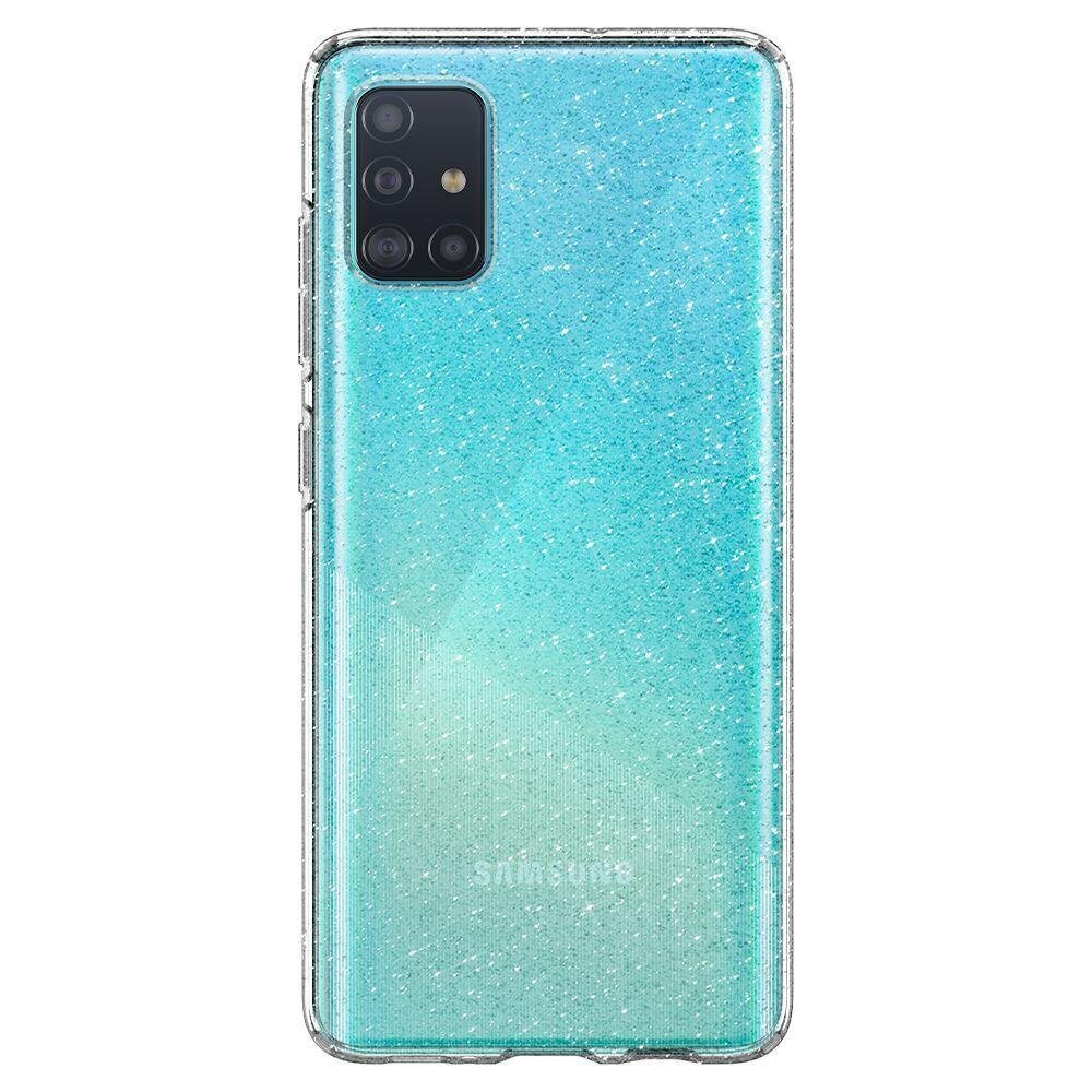 Spigen Liquid Crystal Galaxy A71 Glitter Crystal cena un informācija | Telefonu vāciņi, maciņi | 220.lv