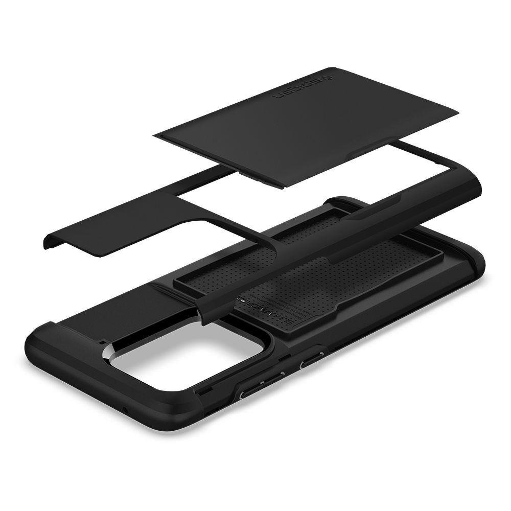 Spigen Slim Armor Cs Galaxy S20 Ultra Black cena un informācija | Telefonu vāciņi, maciņi | 220.lv