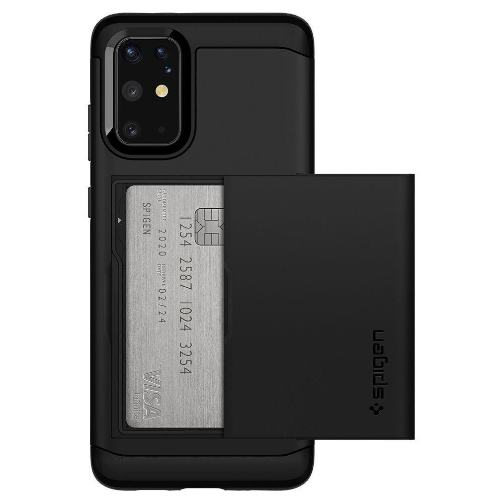 Spigen Slim Armor Cs Galaxy S20+ Plus Black cena un informācija | Telefonu vāciņi, maciņi | 220.lv