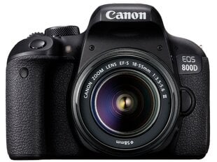 Canon EOS 800D 18-55mm III cena un informācija | Digitālās fotokameras | 220.lv