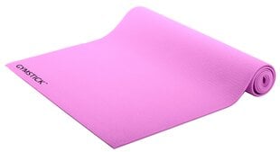 Коврик для йоги Gymstick 172x61x0,4 см, розовый цена и информация | Коврики для йоги, фитнеса | 220.lv