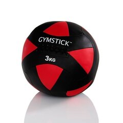 Весовой мяч Gymstick, черный/красный цена и информация | Гири | 220.lv