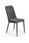 2 krēslu komplekts Halmar K368, pelēks цена и информация | Virtuves un ēdamistabas krēsli | 220.lv