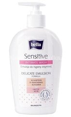 Emulsija Bella Sensitive intīmai higiēnai, 300 ml цена и информация | Средства для интимной гигиены | 220.lv