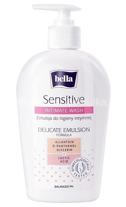 Emulsija Bella Sensitive intīmai higiēnai, 300 ml цена и информация | Intīmās higiēnas līdzekļi | 220.lv